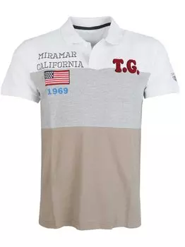 Поло Topgun, белый