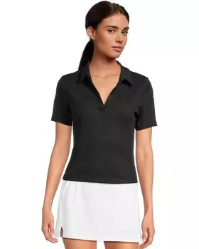 Поло TravisMathew Moveknit Short, черный