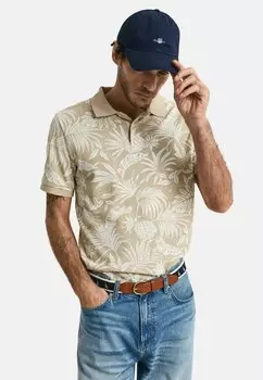 Поло TROPICAL GANT, песочный