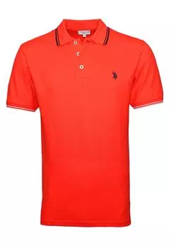 Поло U.S. Polo Assn. 'Barney', цвет hellrot