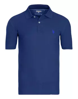 Поло U.S. Polo Assn. Basic, темно-синий