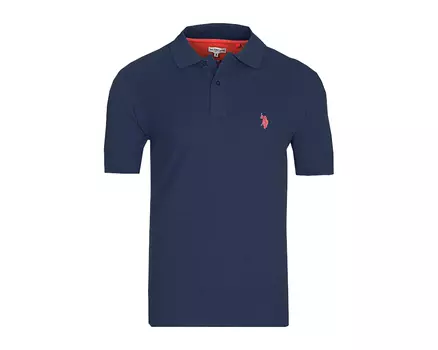 Поло U.S. Polo Assn. US Polo Assn. Basic, темно-синий