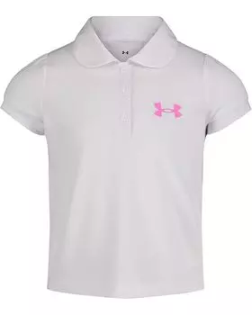 Поло Under Armour Kids Solid Polo, белый