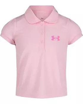 Поло Under Armour Solid Polo, цвет Pink Sugar