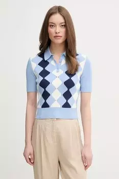 Поло United Colors Of Benetton, синий