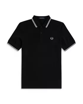 Поло узкого кроя с двумя кончиками Fred Perry