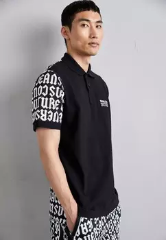 Поло Versace, черный