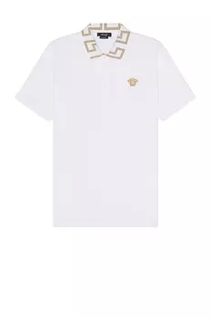 Поло Versace, цвет Optical White