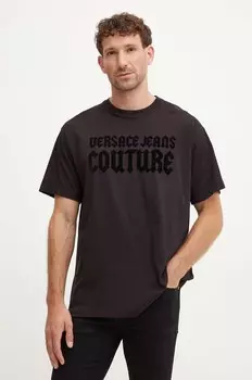 Поло Versace Jeans Couture, черный