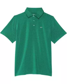 Поло Vineyard Vines Bradley Stripe Sankaty Polo, цвет Seaswell/NautNavy