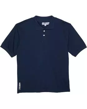 Поло Vintage Havana Short Sleeve Two-Button Polo, темно-синий