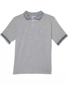 Поло Vintage Havana Short Sleeve with Stripe Detail Polo, цвет Classic Grey