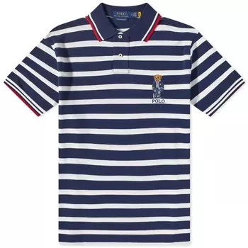 Поло в полоску с медвежьей полоской Polo Ralph Lauren Regatta