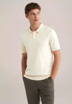 Поло WE Fashion, бежевый