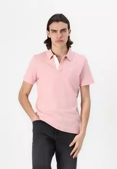 Поло WITH CONTRAST TOM TAILOR, цвет Blush Pink