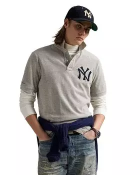 Поло Yankees Polo Ralph Lauren, серый