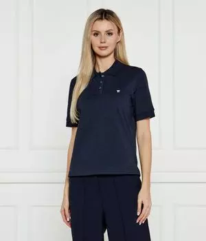 Поло женское Weekend Maxmara Scena Regular Fit, синий