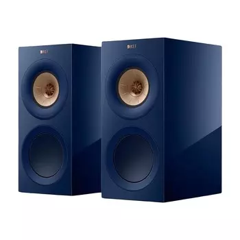 Полочная акустика KEF R3 Meta, 2 шт, глянцевый индиго