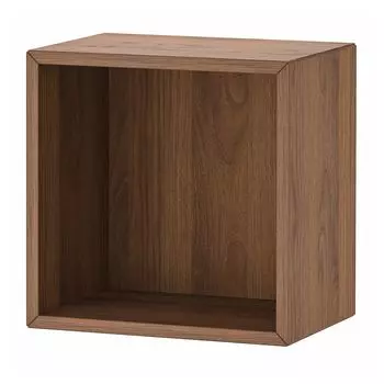 Полочный элемент настенный, имитация ореха, 35x25x35 см, EKET IKEA