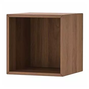 Полочный элемент настенный, имитация ореха, 35x35x35 см, EKET IKEA