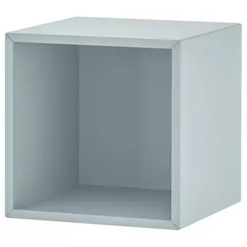 Полочный элемент настенный, светло-серо-синий, 35x35x35 см, EKET IKEA