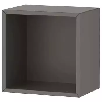 Полочный элемент настенный, темно-серый, 35x25x35 см, EKET IKEA