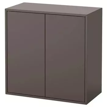 Полочный элемент настенный, темно-серый, 70х35х70 см, EKET IKEA