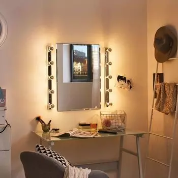 Полоса освещения Paulmann Mirror Regula max.5x40Вт E14 хром 230В металл, серебро