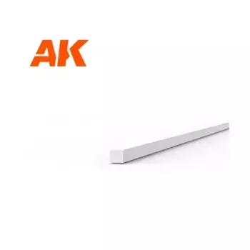 Полоса стирола - 0,5 х 0,5 х 350 мм., High Quality Modeling Styrene