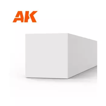 Полоса стирола - 4 х 4 х 350 мм, High Quality Modeling Styrene