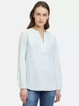 Полосатая блузка Cartoon, зеленый