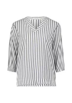 Полосатая блузка с рукавами 3/4 BETTY & CO, темно-синий