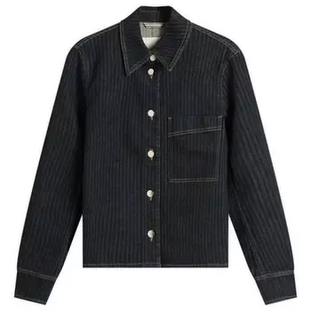 Полосатая джинсовая куртка Closed, синий