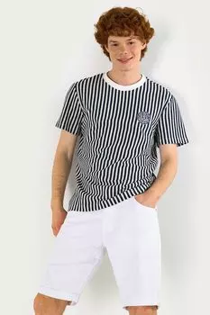 Полосатая футболка Colin'S, белый