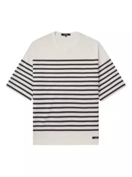 Полосатая футболка Comme des Garons Homme, белый