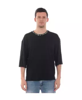 Полосатая футболка Daniele Alessandrini, черный