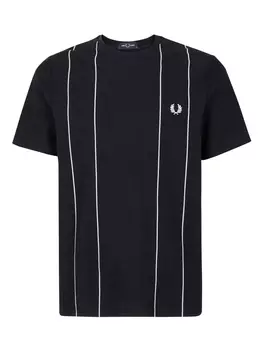 Полосатая футболка Fred Perry, синий