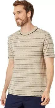 Полосатая футболка, изготовленная из экологически чистых материалов Nautica, цвет Flag Stone