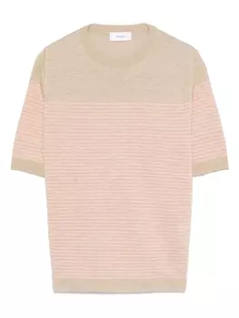 Полосатая футболка Lardini, нейтральный