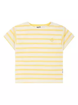 Полосатая футболка Molo, желтый