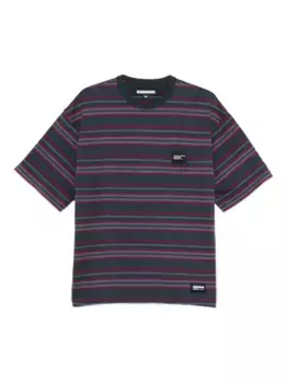 Полосатая футболка Neighborhood, фиолетовый