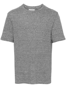 Полосатая футболка Officine Generale, синий