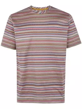 Полосатая футболка Пола Смита Paul Smith, красный