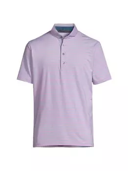 Полосатая футболка-поло Andalusia Performance Greyson