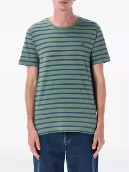 Полосатая футболка POLO RALPH LAUREN, зеленый