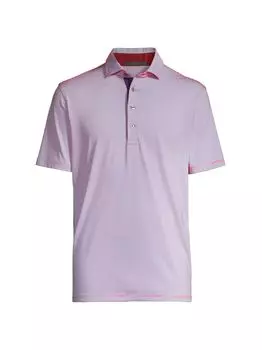 Полосатая футболка-поло Saranac Greyson