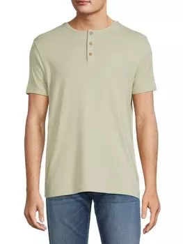 Полосатая футболка с короткими рукавами Hedge, цвет Seafoam