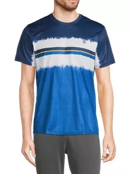 Полосатая футболка с короткими рукавами Surge K-Swiss, цвет Blue Multi
