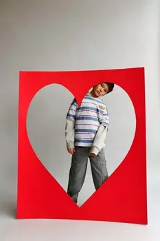 Полосатая футболка с нашивкой ZARA, разноцветный