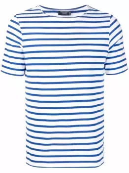 Полосатая футболка Saint James, белый